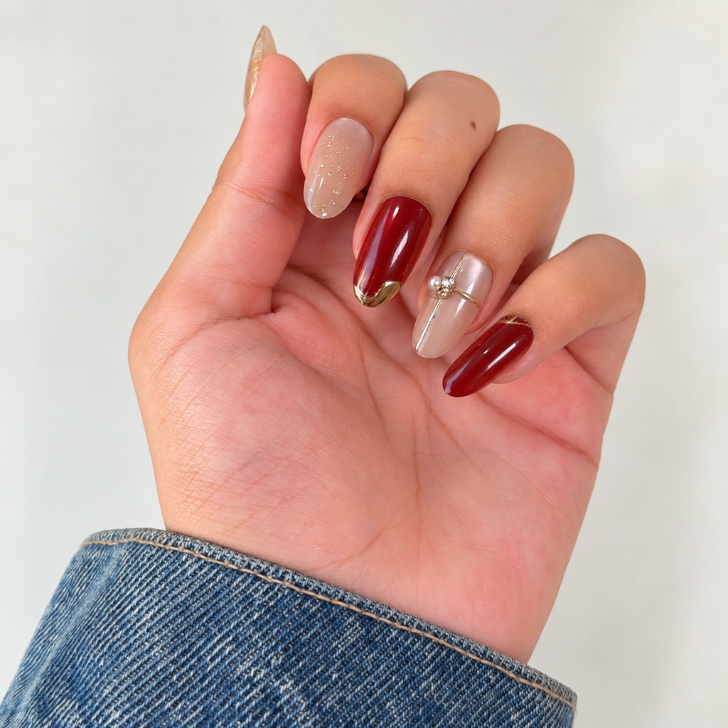 Ruby Luxe Press-On Nails❤️